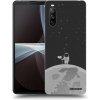 Picasee silikónový čierny obal pre Sony Xperia 10 III - Astronaut Picasee silikónový čierny obal pre Sony Xperia 10 III - Astronaut