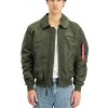 Alpha Industries pánska prechodná bunda Flying Tigers CWU dark olive Farba: zelená, Veľkosť: M Alpha Industries pánska prechodná bunda Flying Tigers CWU dark olive Farba: zelená, Veľkosť: M