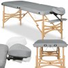 HABYS Massage Table Panda Light Wood 70 Vinyl Flex K029 Grey