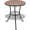 vidaXL Bistro stolík, tehlová farba 60 cm, mozaikový vidaXL Bistro stolík, tehlová farba 60 cm, mozaikový