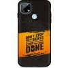 TopQ Zadný silikónový kryt DARK na Realme 7i Don´t Stop