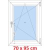 Soft Plastové okno 70x95 cm, otváravé a sklopné Soft Plastové okno 70x95 cm, otváravé a sklopné