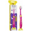 Nordics Oral Care Detská zubná kefka od 2+ rokov Soft Ružový dino Nordics Oral Care Detská zubná kefka od 2+ rokov Soft Ružový dino