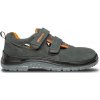 Adamant Tobler S1 ESD NM Sandal Pracovné sandále Čierna-Oranžová Adamant Tobler S1 ESD NM Sandal Pracovné sandále Čierna-Oranžová