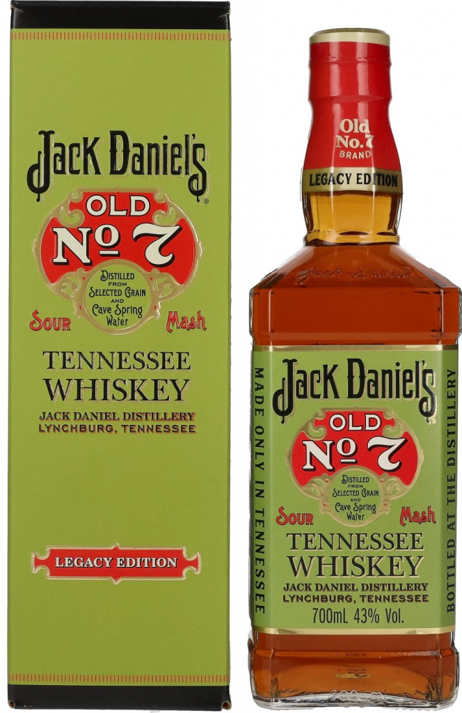 Jack Daniel\'s LEGACY EDITION 1 43% 0,7 l (kartón)