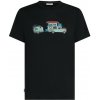 Pánske funkčné tričko Icebreaker Men Merino 150 Tech Lite SS Tee Transportage Veľkosť: XL / Farba: čierna Pánske funkčné tričko Icebreaker Men Merino 150 Tech Lite SS Tee Transportage Veľkosť: XL / Farba: čierna