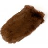 Ako v perinke Hladiace kožušinové rukavice masážny králik svetlo hnedá Ako v perinke Hladiace kožušinové rukavice masážny králik svetlo hnedá