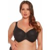 GAIA Dámska podprsenka 1058 Sonia black plus 100/D GAIA Dámska podprsenka 1058 Sonia black plus 100/D