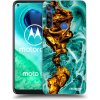 Picasee silikónový prehľadný obal pre Motorola Moto G8 - Goldsky Picasee silikónový prehľadný obal pre Motorola Moto G8 - Goldsky