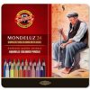 Pastelky KOH-I-NOOR Mondeluz, akvarelové, sada 24 ks v plech. boxe Pastelky KOH-I-NOOR Mondeluz, akvarelové, sada 24 ks v plech. boxe