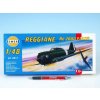 Model Reggiane RE 2000 Falco 1:48 16,1x22cm v krabici 31x13,5x3,5cm Model Reggiane RE 2000 Falco 1:48 16,1x22cm v krabici 31x13,5x3,5cm