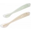Beaba Prvé lyžičky silikónové 2 ks s puzdrom Clay Beaba Prvé lyžičky silikónové 2 ks s puzdrom Clay