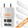 4x LED trubicové svetlo 9W 900lm 60cm 4000K G13 T8 - nieutrálná biela 4x LED trubicové svetlo 9W 900lm 60cm 4000K G13 T8 - nieutrálná biela