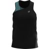 Dámske bežecké tielko Compressport, PERFORMANCE SINGLET W Čierna,Modrá M Dámske bežecké tielko Compressport, PERFORMANCE SINGLET W Čierna,Modrá M