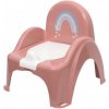Tega baby Stolička s vyberateľným nočníkom Meteo ružová