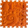 OrtoNature Masážna ortopedická podložka Matematika 9 mäkká - Oranžová
