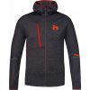 Pánska funkčná mikina Hannah, NIRO HOODY čierna,oranžová M Pánska funkčná mikina Hannah, NIRO HOODY čierna,oranžová M