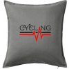 Cycling ekg - Vankúš 50x50 - 50x50 - Iba poťah ( Tmavosivý melír ) Cycling ekg - Vankúš 50x50 - 50x50 - Iba poťah ( Tmavosivý melír )