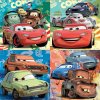 Educa 14942 cardboard multi Disney Cars II 25,20,16,12 dielov