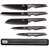 Sada kuchynských nožov s magnetickou lištou 6 dielna Berlingerhaus Metallic Line Carbon Pro Edition BH-2701 Sada kuchynských nožov s magnetickou lištou 6 dielna Berlingerhaus Metallic Line Carbon Pro Edition BH-2701