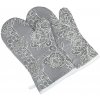 Bellatex Grilovacia rukavica Čipka sivá 22 x 46 cm