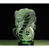 Beling 3D lampa, Had, 7 farebná S281 Beling 3D lampa, Had, 7 farebná S281