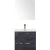 Kúpeľňová zostava Sanox Seville keramika skrinka 60 cm dub čierny Kúpeľňová zostava Sanox Seville keramika skrinka 60 cm dub čierny