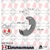 Brzdový bubon OTTO ZIMMERMANN 600.1963.20 Brzdový bubon OTTO ZIMMERMANN 600.1963.20