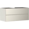 Hansgrohe Xevolos E Umývadlová skrinka 118x56x55 cm, 2 zásuvky, matná béžová/metalická béžová 54194790-HG Hansgrohe Xevolos E Umývadlová skrinka 118x56x55 cm, 2 zásuvky, matná béžová/metalická béžová 54194790-HG