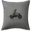 Celý život na výletě - motorka - Vankúš 50x50 - 50x50 - Vrátane výplne ( Tmavosivý melír ) Celý život na výletě - motorka - Vankúš 50x50 - 50x50 - Vrátane výplne ( Tmavosivý melír )