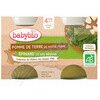 BABYBIO brambory-špenát 4m+ 2x130g BABYBIO brambory-špenát 4m+ 2x130g