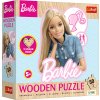 TREFL Dřevěné obrysové puzzle Barbie 50 dílků TREFL Dřevěné obrysové puzzle Barbie 50 dílků