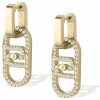 Liu Jo Pozlátené visiace náušnice LJ2810 Liu Jo Pozlátené visiace náušnice LJ2810