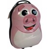 Detský 3D kufor na kolieskach - prasiatko Detský 3D kufor na kolieskach - prasiatko