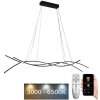 NEDES | LED Stmievateľný luster na lanku LED/80W/230V 3000-6500K + diaľkové ovládanie | ND4006 NEDES | LED Stmievateľný luster na lanku LED/80W/230V 3000-6500K + diaľkové ovládanie | ND4006