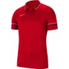 Nike Academy pánske futbalové polo tričko Dry 21 CW6104 657 červené