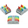 PiHut Fast 5-cestné konektory (3 ks) PiHut Fast 5-cestné konektory (3 ks)