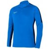 Nike Mikiny Df Academy 23 Dril Top Modrá Nike Mikiny Df Academy 23 Dril Top Modrá