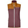 Ortovox dámská merino mikina Fleece Plus Vest W | farba: mountain rose, veľkosť: S Ortovox dámská merino mikina Fleece Plus Vest W | farba: mountain rose, veľkosť: S
