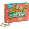 Mudpuppy Mokrade v tvare korytnačky 300 dielov