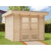 BPP Záhradná drevená chatka Lara 2, 250x250 cm, 18 mm BPP Záhradná drevená chatka Lara 2, 250x250 cm, 18 mm
