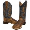Old West Bandera Blue Western Boots 26-39 Old West Bandera Blue Western Boots 26-39
