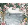 ZUTY Maľovanie podľa čísel - KVETINOVÁ BRÁNA K MORU Rámovanie: bez rámu a bez vypnutia plátna, Rozmer: 80x100 cm ZUTY Maľovanie podľa čísel - KVETINOVÁ BRÁNA K MORU Rámovanie: bez rámu a bez vypnutia plátna, Rozmer: 80x100 cm
