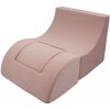 Vell Detské rozkladacie kreslo-lenoška pink Vell Detské rozkladacie kreslo-lenoška pink