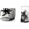 Rocket Espresso Bicocca, chrome + Eureka Mignon Specialita, NX black Rocket Espresso Bicocca, chrome + Eureka Mignon Specialita, NX black