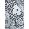 Biela žakárová záclona, lambrekin 351280 výška 60cm Biela žakárová záclona, lambrekin 351280 výška 60cm