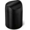 Simplehuman na stôl MINI 1,5 l, čierna Simplehuman na stôl MINI 1,5 l, čierna