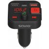 SAV SAVIO FM transmitter, Bluetooth 5.3, nabíjačka QC 3.0, LED displej, Bass Boost, TR-15, čierna SAV SAVIO FM transmitter, Bluetooth 5.3, nabíjačka QC 3.0, LED displej, Bass Boost, TR-15, čierna