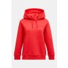 MIKINA PEAK PERFORMANCE W ORIGINAL SMALL LOGO HOO BRILLIANT RED/BLACK/ MIKINA PEAK PERFORMANCE W ORIGINAL SMALL LOGO HOO BRILLIANT RED/BLACK/
