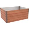 Vyvýšený záhon G21 Daisy 120 x 90 x 52 cm, plechový, hnedý Vyvýšený záhon G21 Daisy 120 x 90 x 52 cm, plechový, hnedý